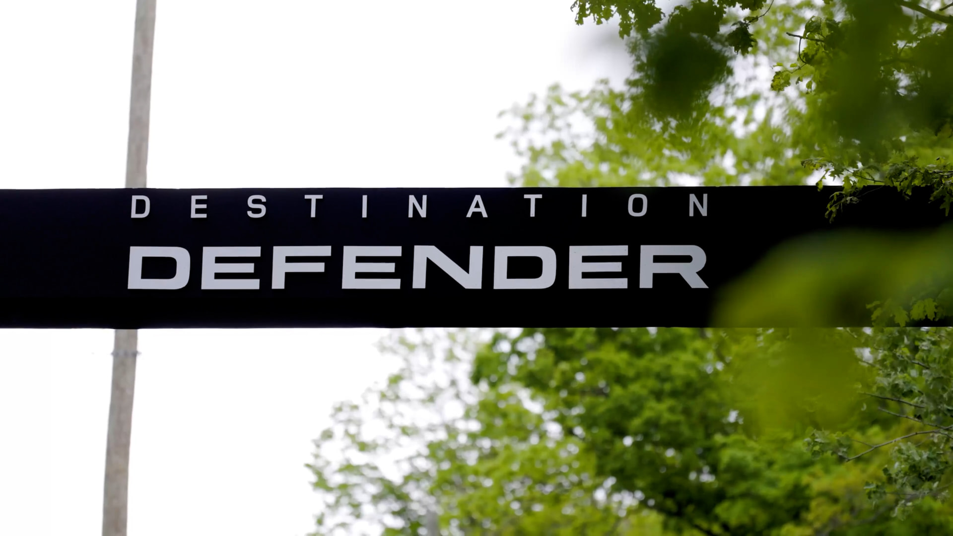 Destination Defender New York event still frame