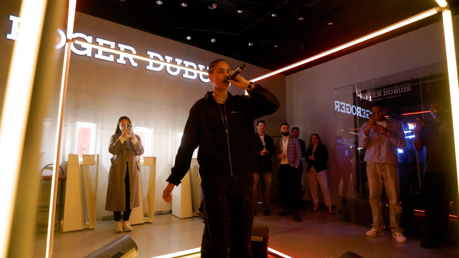 Roger Dubuis event still frame