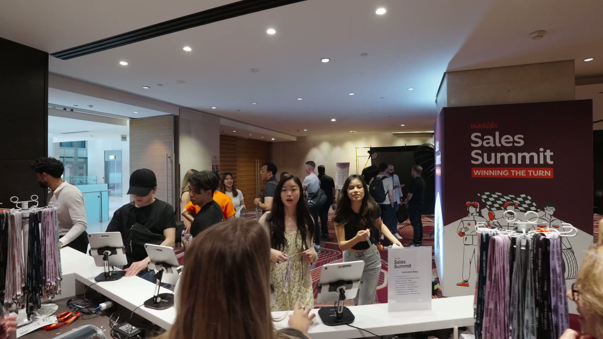HubSpot Sales Summit event still frame